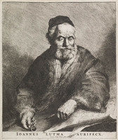 KG 03490
<br/>
Portret Janus Lutma I
<br/>
<em>Lutma, Johannes II (1624-1689)</em>